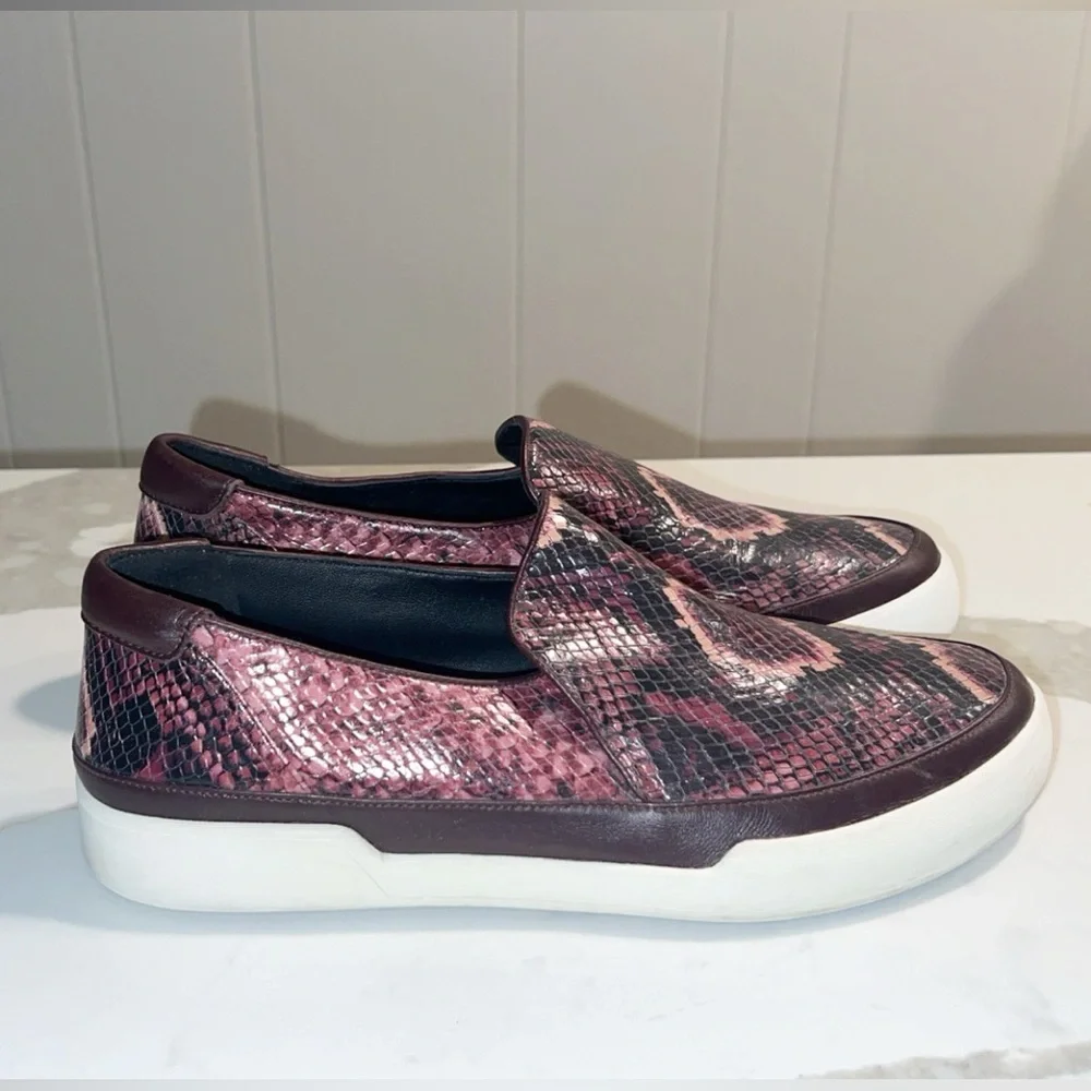 RYKA Snake Print Leather Sneaker